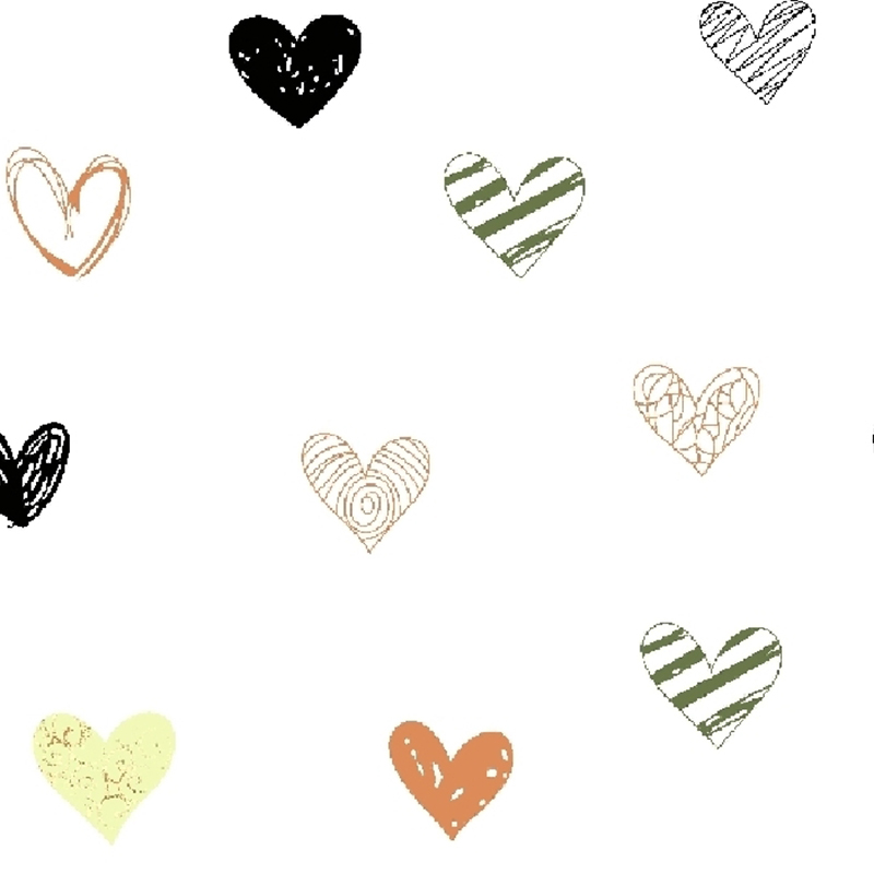 Poliester Microfiber Fabric love printed Fabric